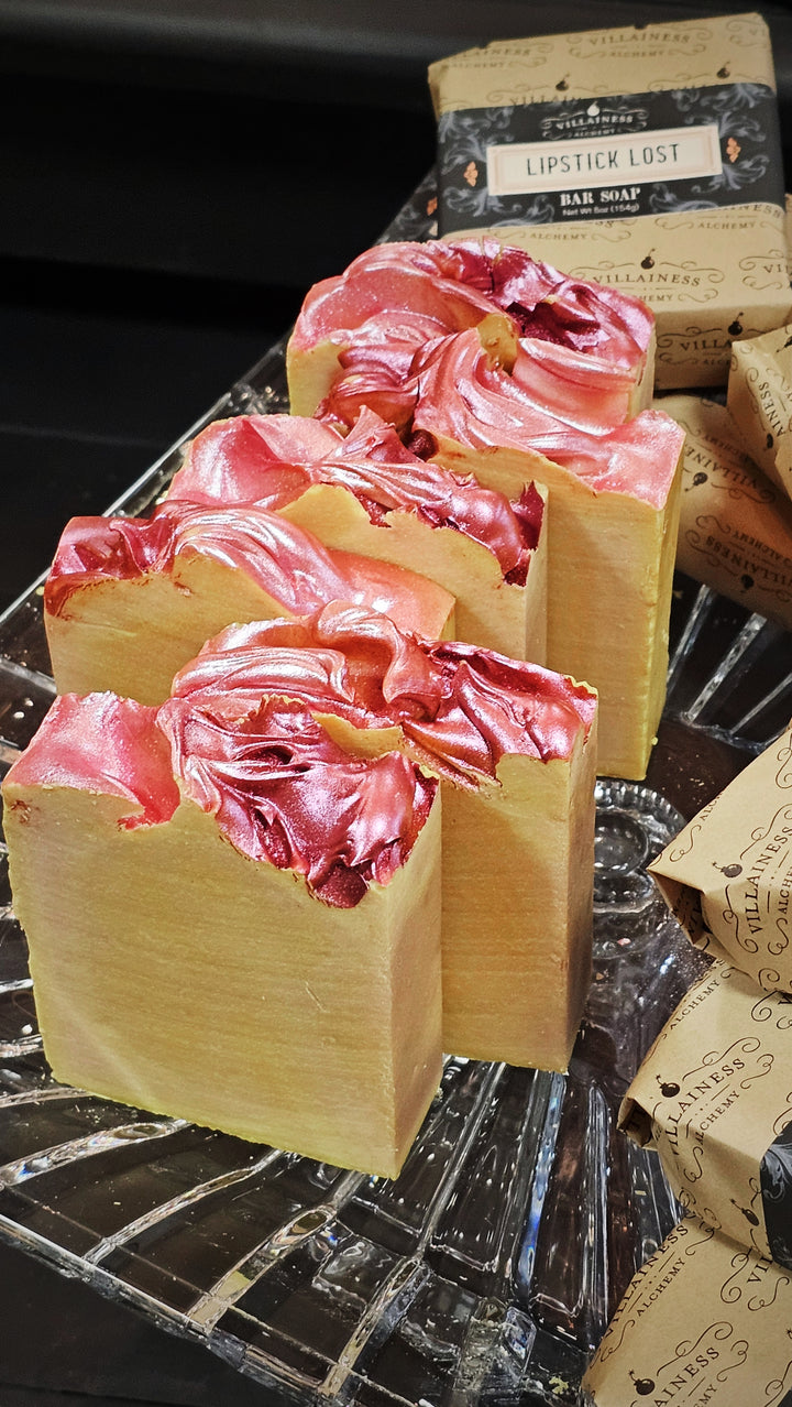 Hancrafted soaps by Charlene at Villainess